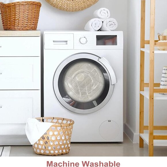 NEW Runner Rug 2x6, Beige Hallway Rug Runner Washable - Picture 6 of 7